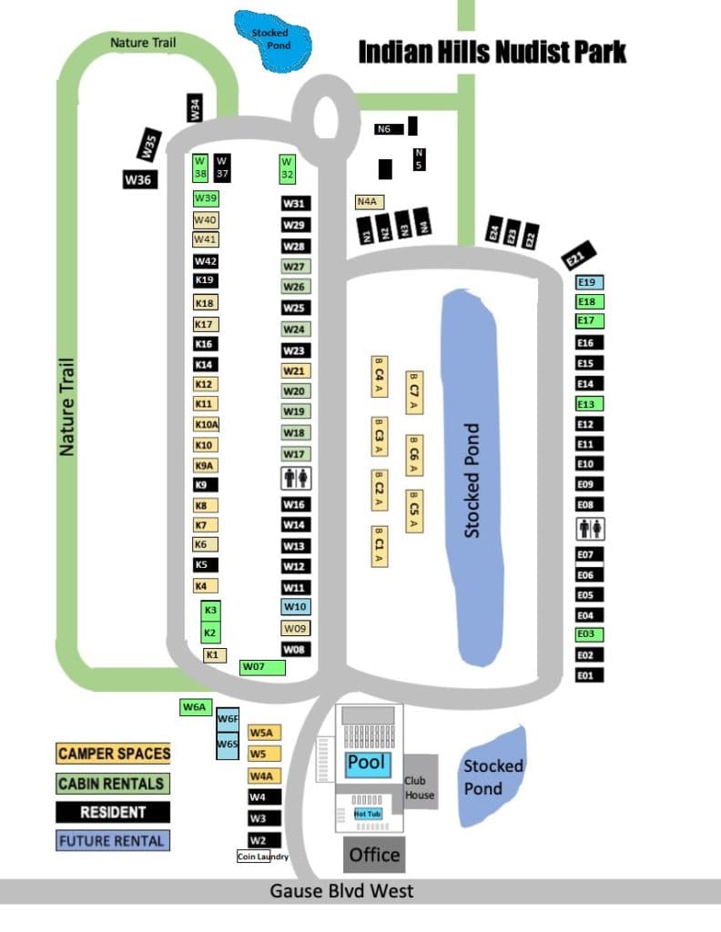 Indian Hills property map