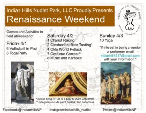 A Naked Renaissance Weekend