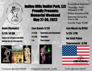 Nude Olympics with Battle of the Bands