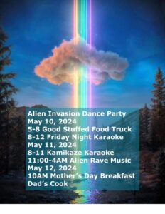 Alien Invasion Late Night Party