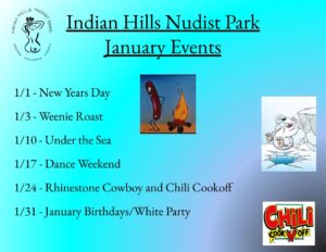 January Birthdays and White Party.