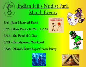 March Birthdays and Green Party