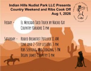Country Western Weekend with Pork Rib Cookoff