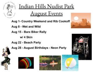 August Birthdays with Neon Party