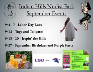 September Birthdays and Purple Party
