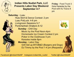 Labor Day Weekend and Luau